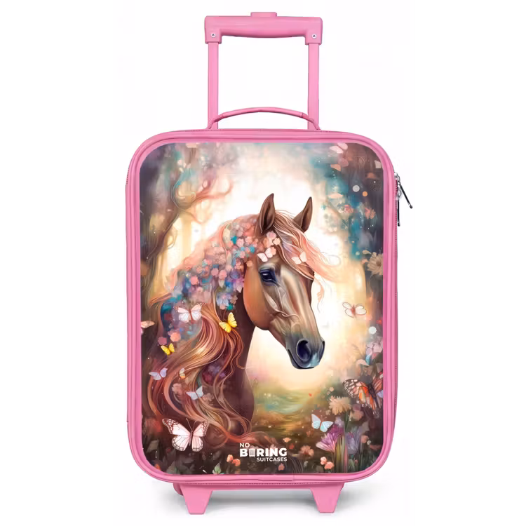 Kinderkoffer - Roze - Vlindermerrie — 1