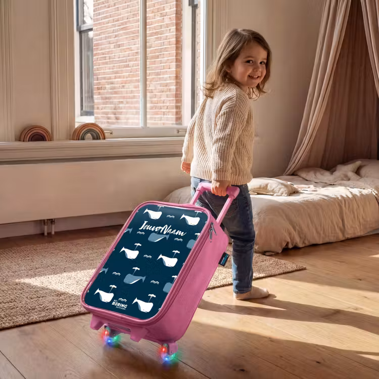 Kinderkoffer - Roze - Walvisweelde — 3