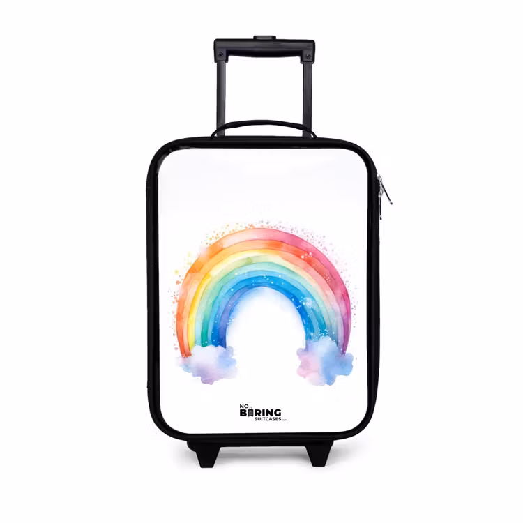 Kinderkoffer - Waterverf regenboog — 1