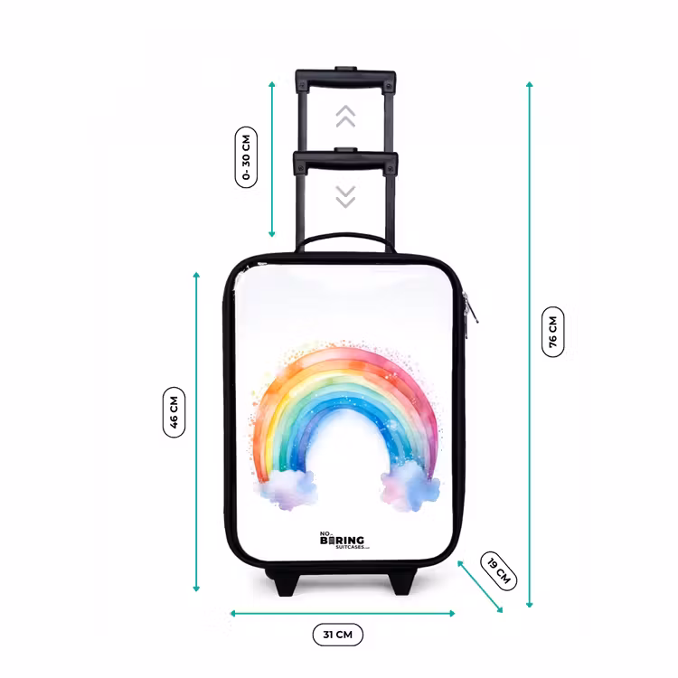 Kinderkoffer - Waterverf regenboog — 6