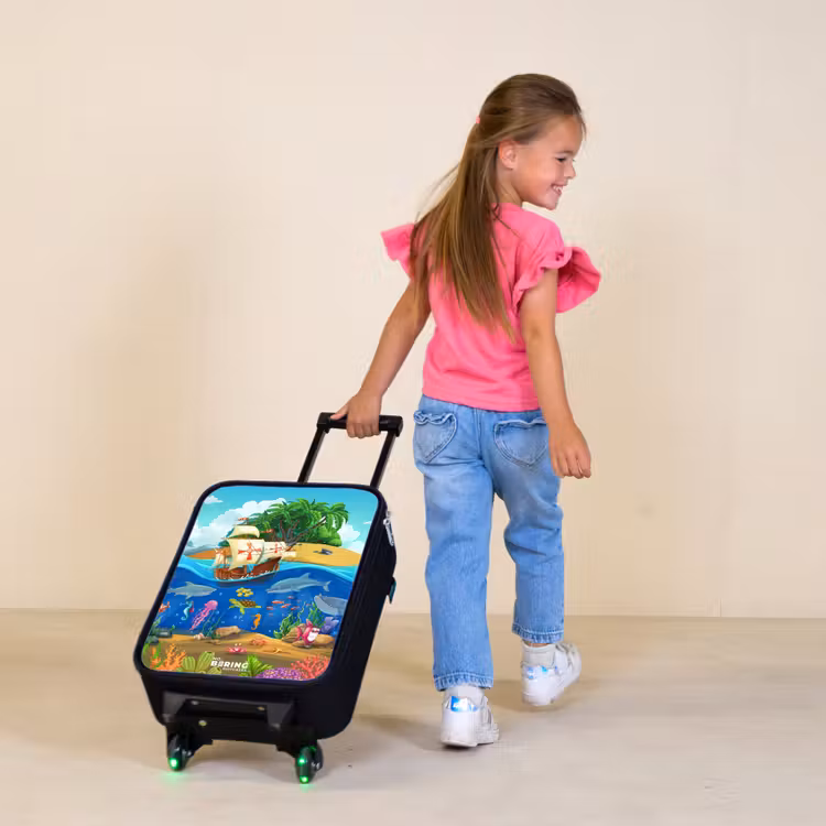 Kinderkoffer - Zeilschip op de oceaan — 2