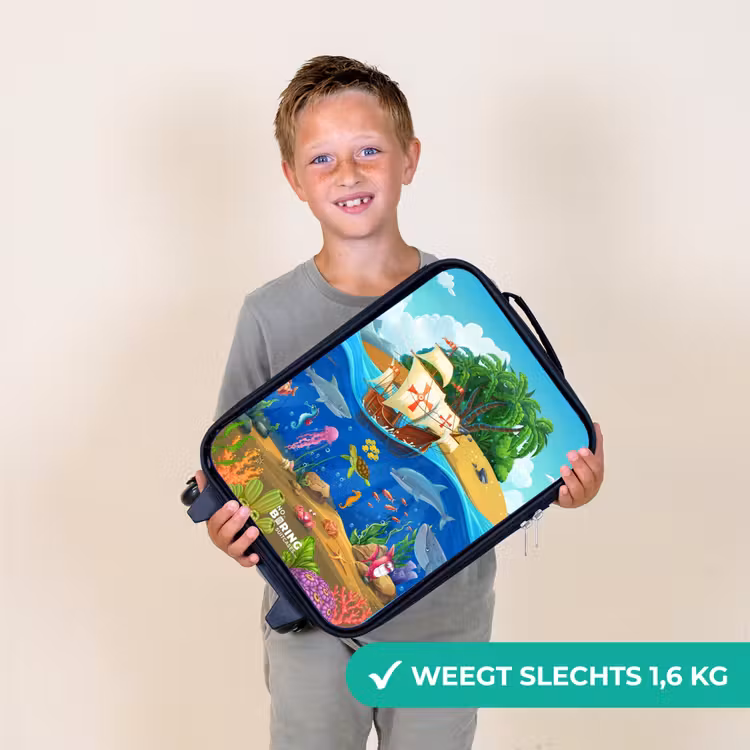 Kinderkoffer - Zeilschip op de oceaan — 3