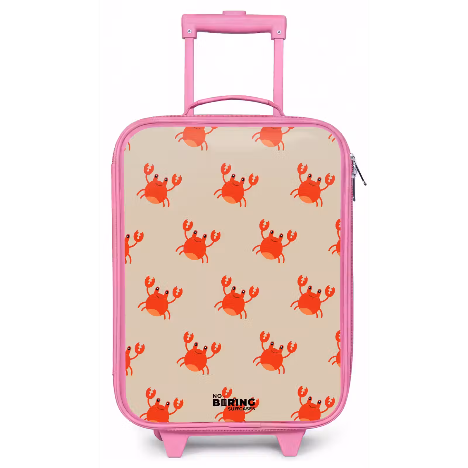 Kinderkoffer - Roze - Krabbenkwestie — 1