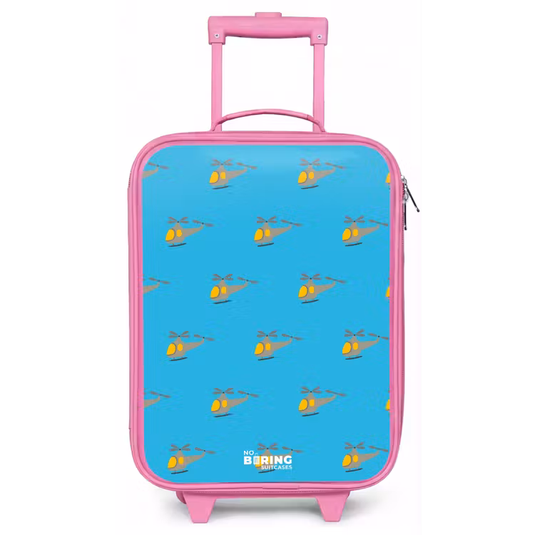 Kinderkoffer - Roze - Helikopter heibel — 1