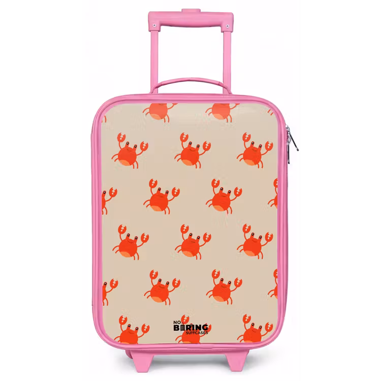 Kinderkoffer - Roze - Krabbenkwestie — 1