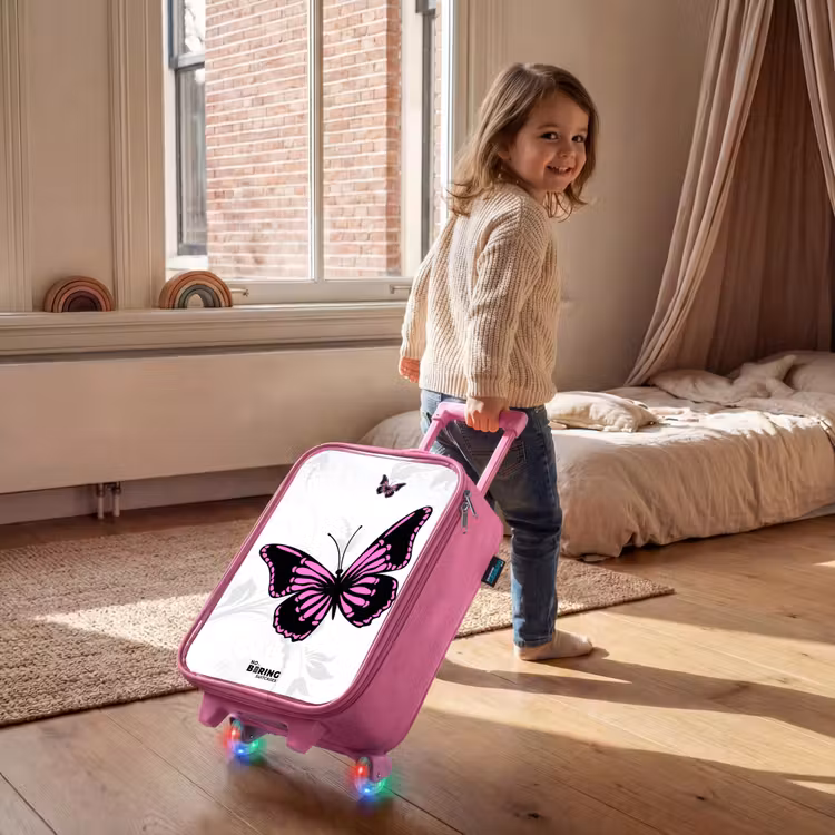 Kinderkoffer - Roze - Magenta monarch — 3