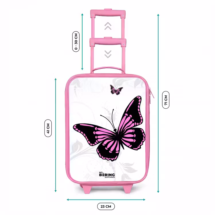 Kinderkoffer - Roze - Magenta monarch — 5