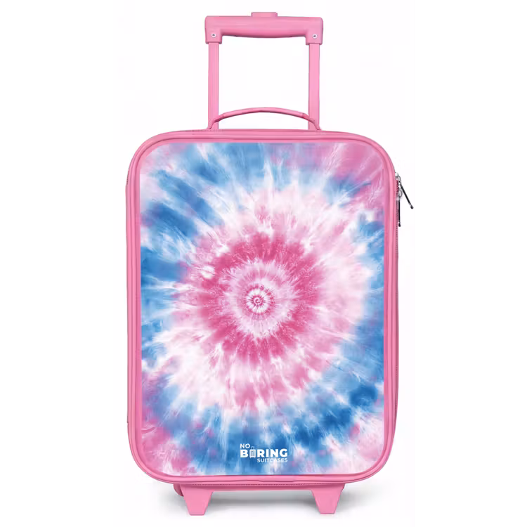 Kinderkoffer - Roze - Tie dye - Abstract - Blauw - Roze — 1
