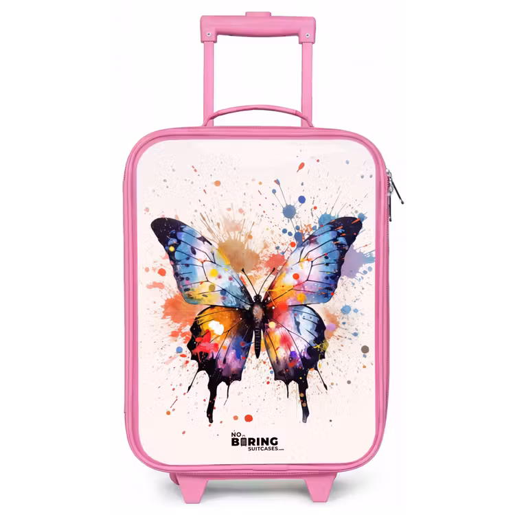 Kinderkoffer - Roze - Vlinderexplosie — 1