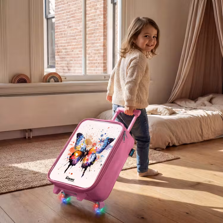 Kinderkoffer - Roze - Vlinderexplosie — 3