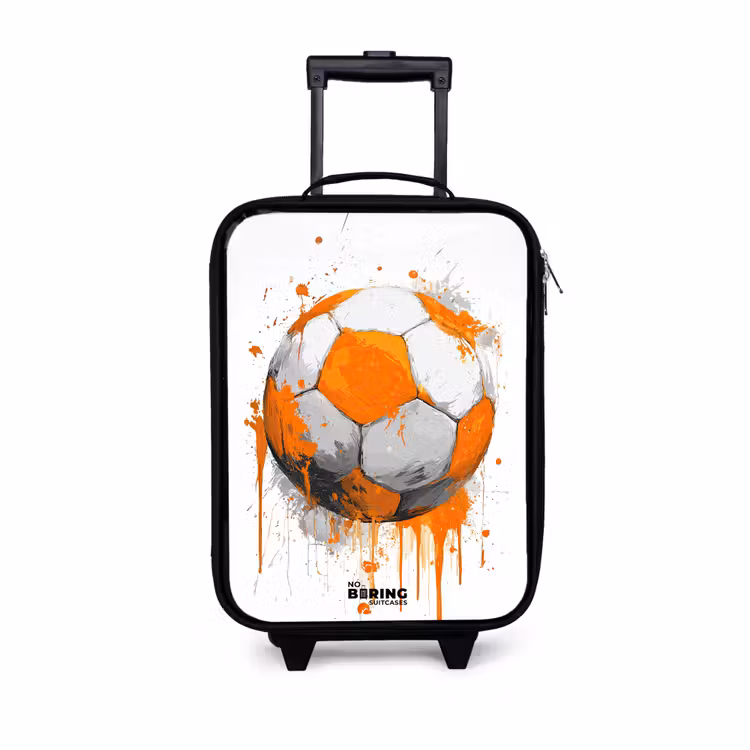 Kinderkoffer - Voetbal - Verf - Oranje — 1