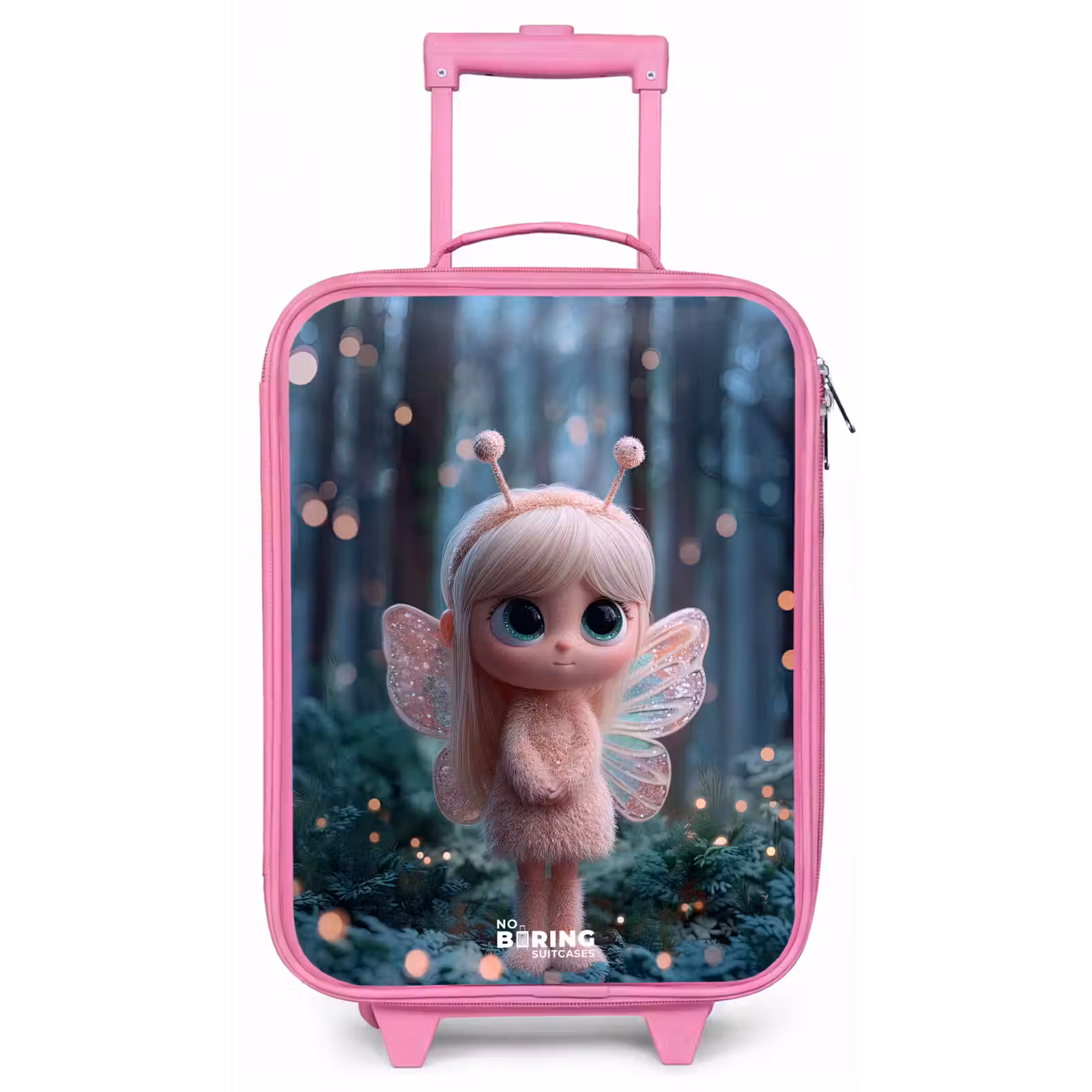 Kinderkoffer - Roze - Fairy - Bos - Glitters — 1
