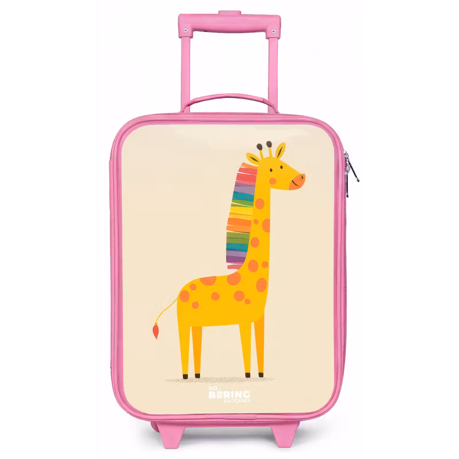 Kinderkoffer - Roze - Giraffe - Dier - Kleurrijk — 1
