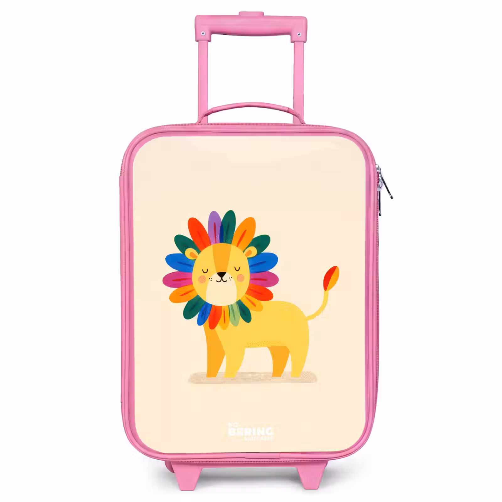 Kinderkoffer - Roze - Leeuw - Manen - Kleurrijk — 1