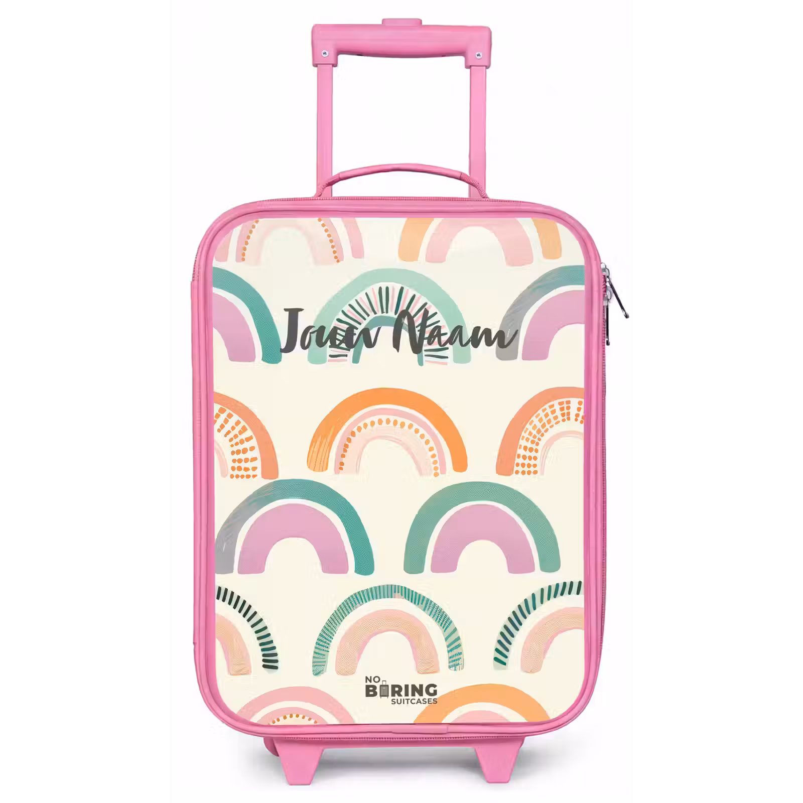 Kinderkoffer - Roze - Regenbogen — 1