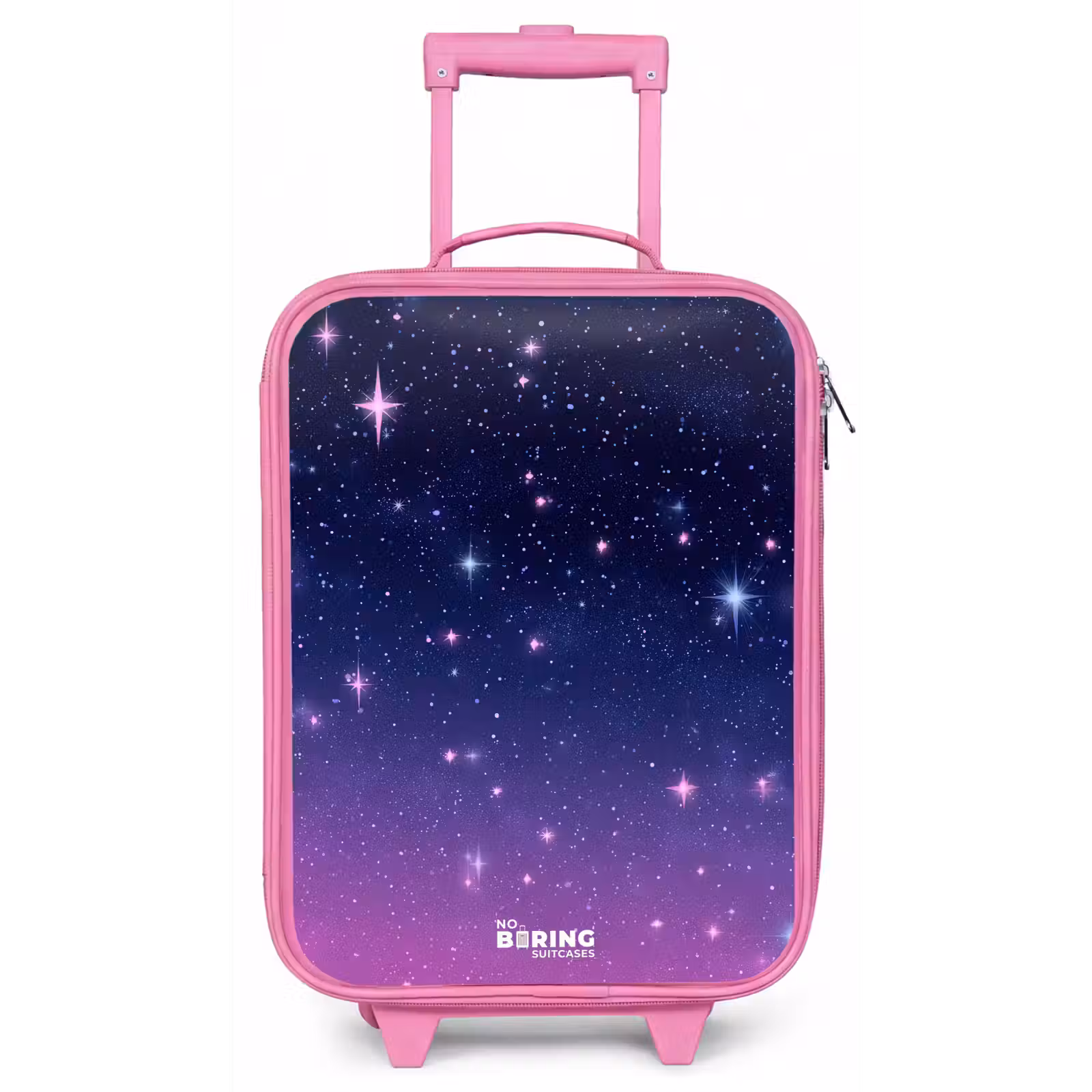 Kinderkoffer - Roze - Sterren - Galaxy - Blauw - Roze — 1
