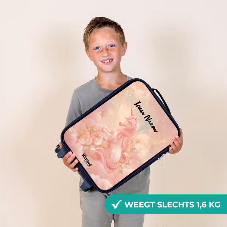 Kinderkoffer - Eenhoorn - Wolken - Roze — 3