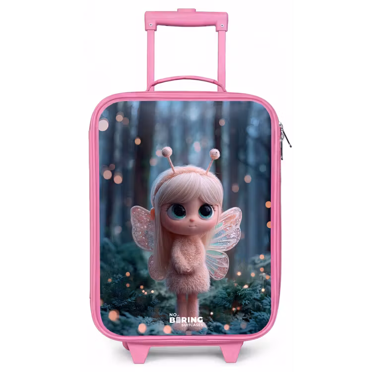 Kinderkoffer - Roze - Fairy - Bos - Glitters — 1