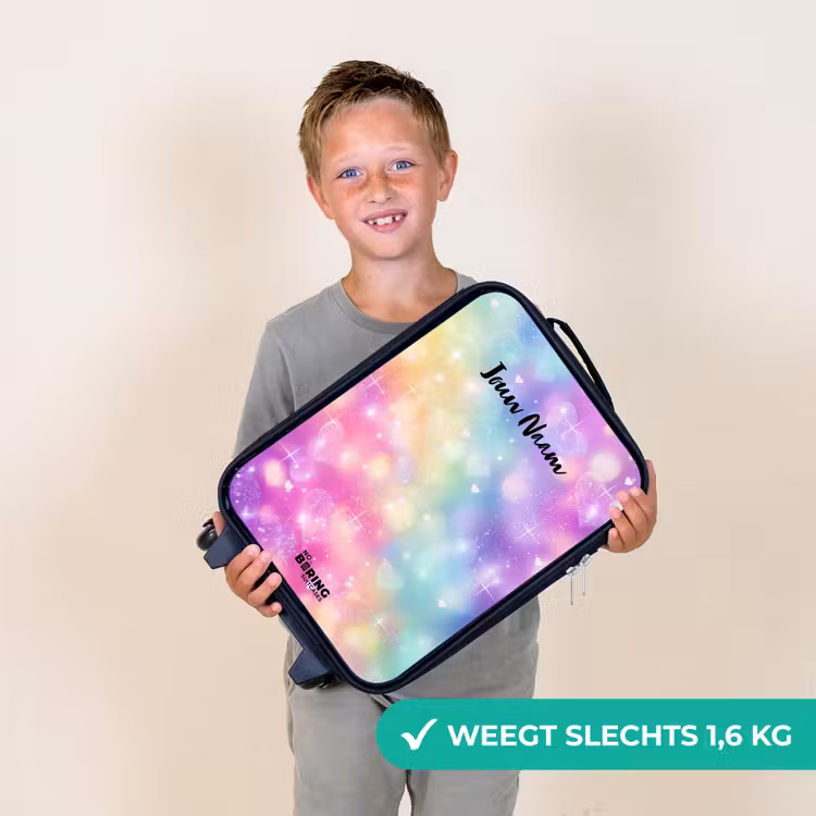 Kinderkoffer - Licht - Regenboog - Hartjes — 3