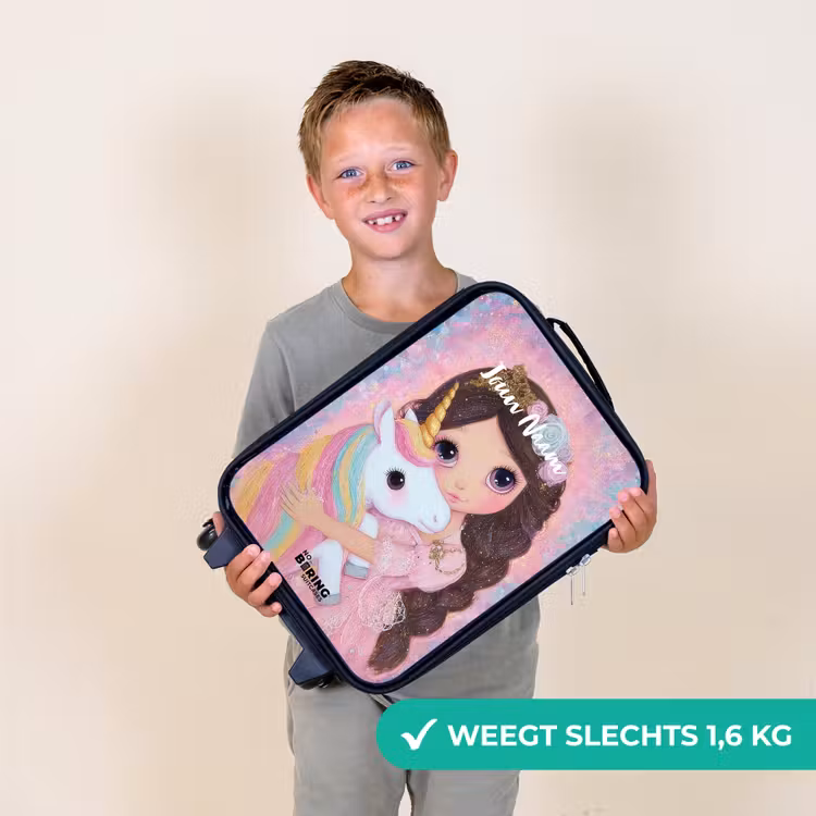 Kinderkoffer - Meisje - Eenhoorn - Glitter — 3