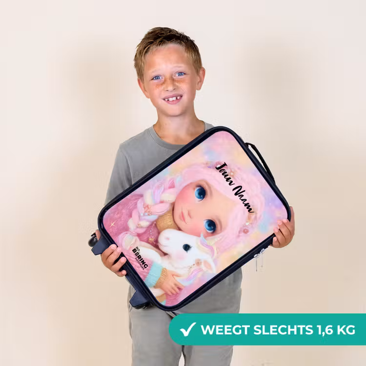 Kinderkoffer - Meisje - Eenhoorn - Roze — 3