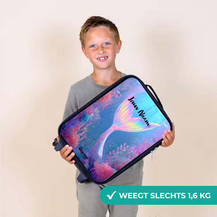 Kinderkoffer - Zeemeermin - Koraal - Water — 3