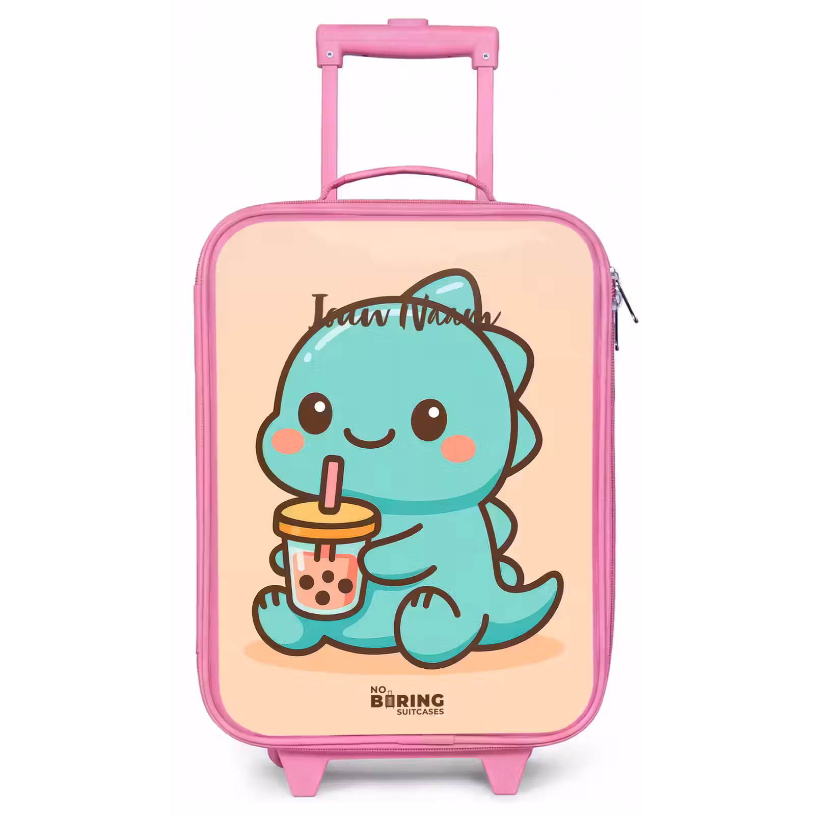 Kinderkoffer - Roze - Kawai - Dino - Bubbletea — 1