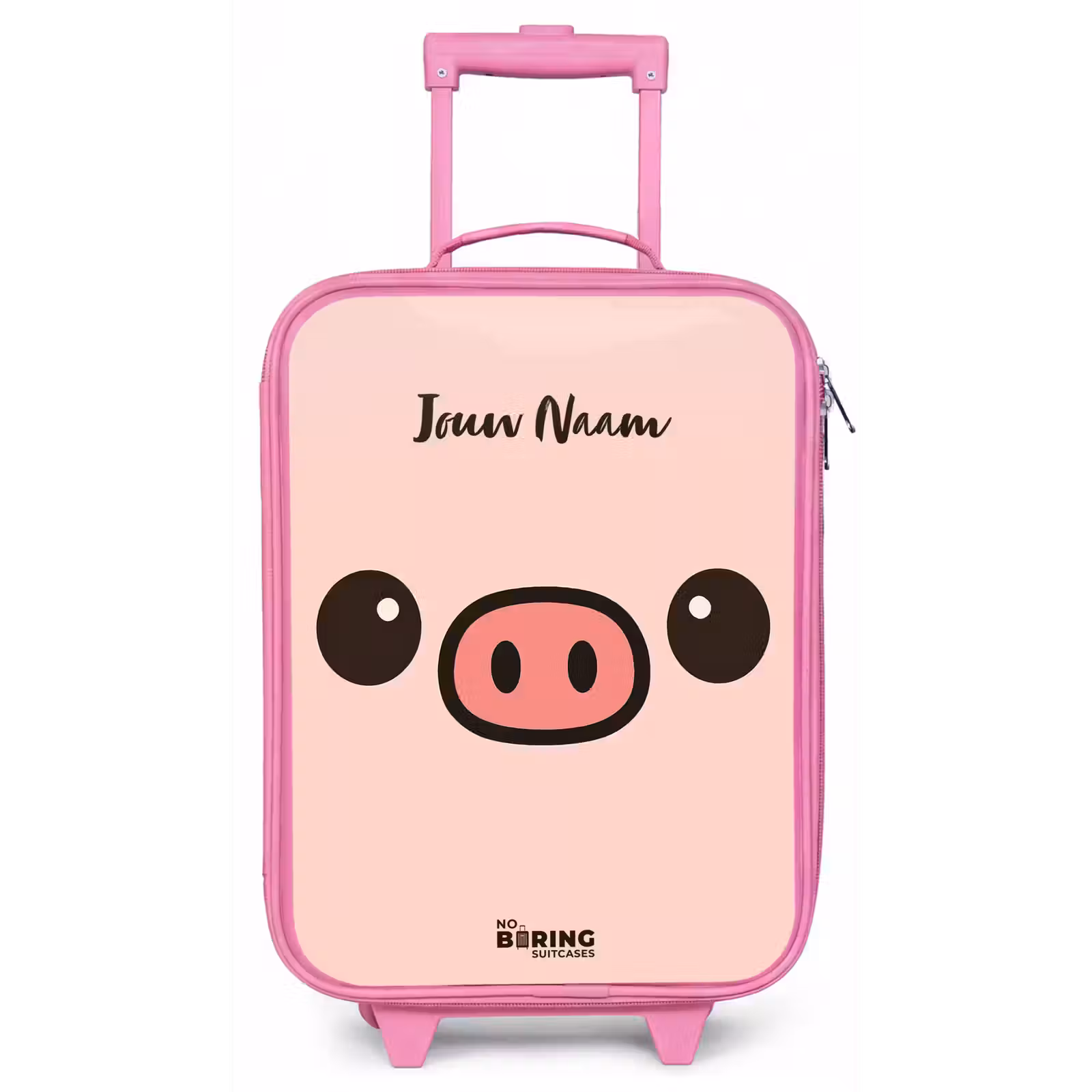 Kinderkoffer - Roze - Kawai - Varken - Roze — 1