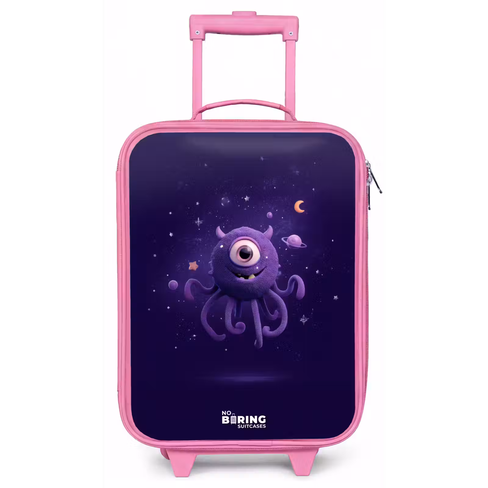 Kinderkoffer - Roze - Kosmisch tentakelmonster — 1