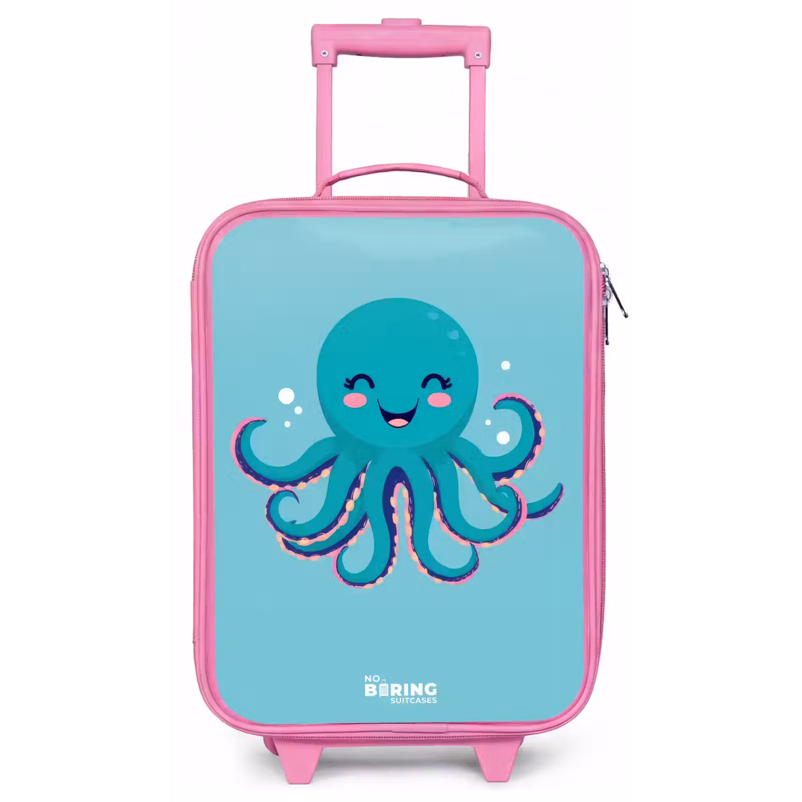 Kinderkoffer - Roze - Octopus - Water - Blauw — 1