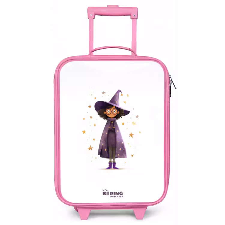 Kinderkoffer - Roze - De paarse tovenaarsmantel — 1
