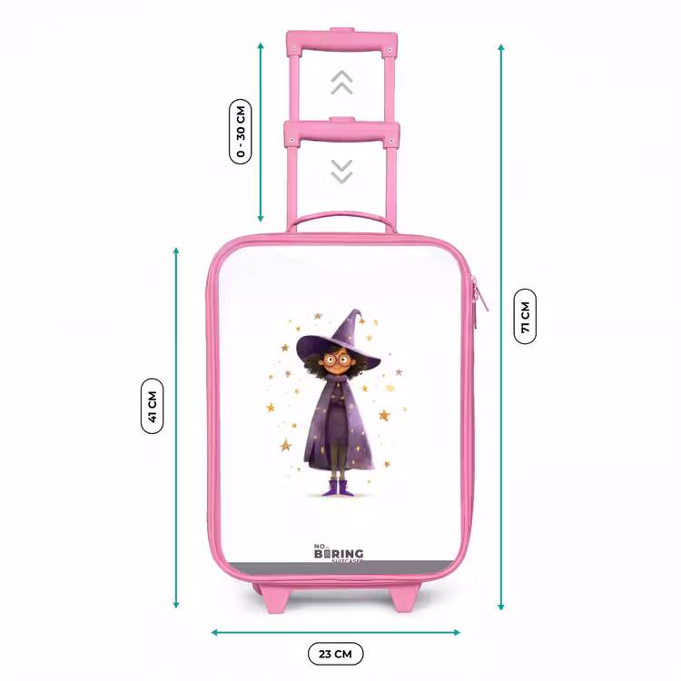 Kinderkoffer - Roze - De paarse tovenaarsmantel — 5