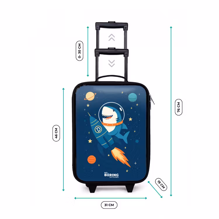 Kinderkoffer - Dier - Ruimte - Planeet - Raket — 7