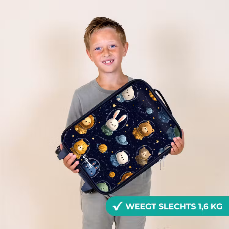Kinderkoffer - Dieren - Astronaut - Planeten - Sterren — 3