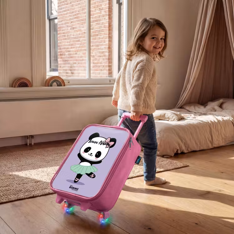 Kinderkoffer - Roze - Kawai - Ballet - Panda — 3