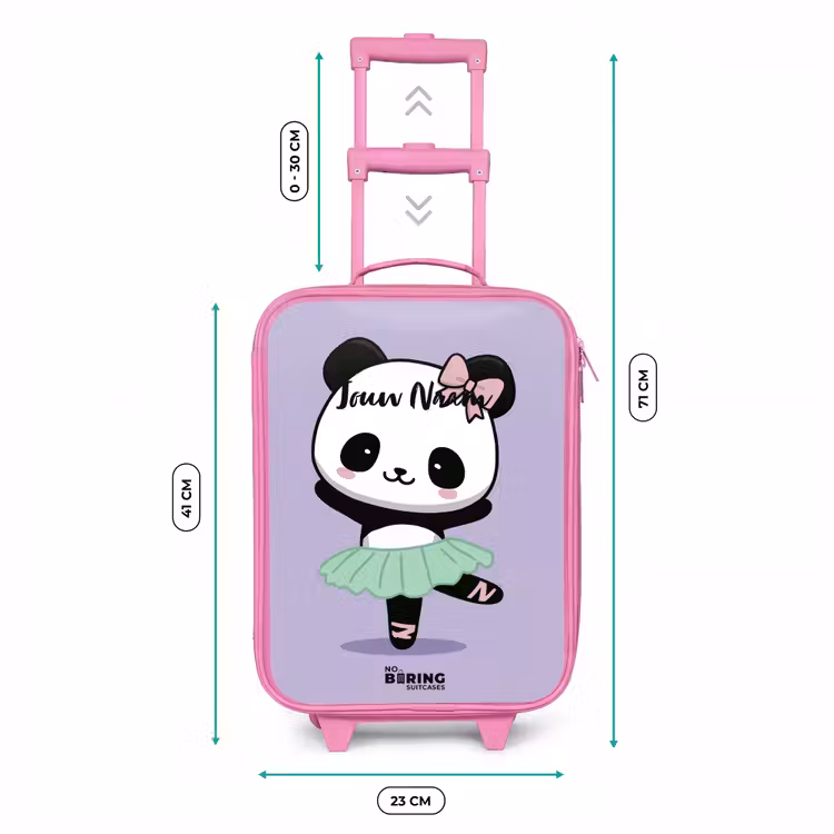 Kinderkoffer - Roze - Kawai - Ballet - Panda — 5