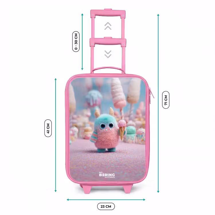 Kinderkoffer - Roze - Zoet Monstersnoep Avontuur — 5
