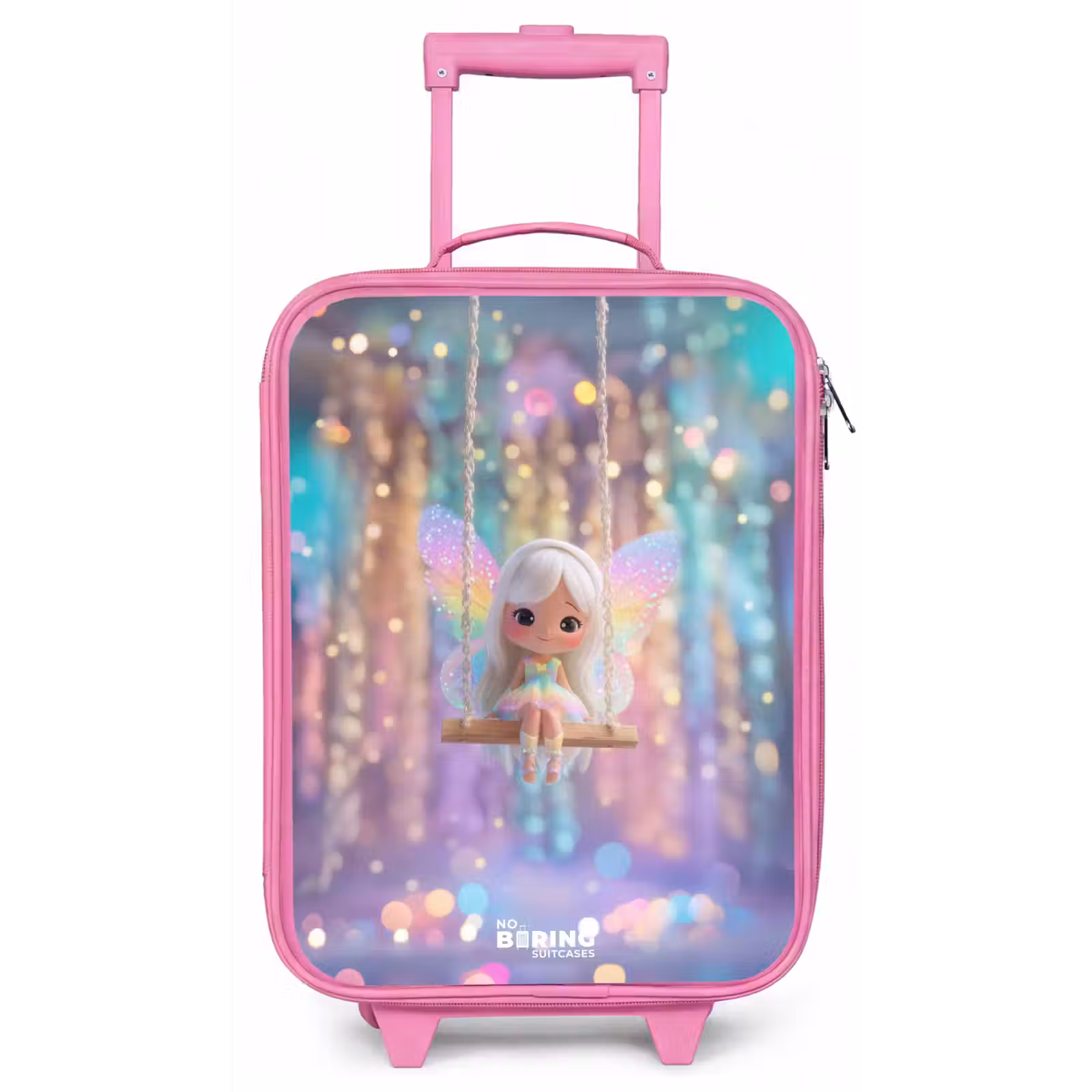 Kinderkoffer - Roze - Fee - Elf - Regenboog — 1