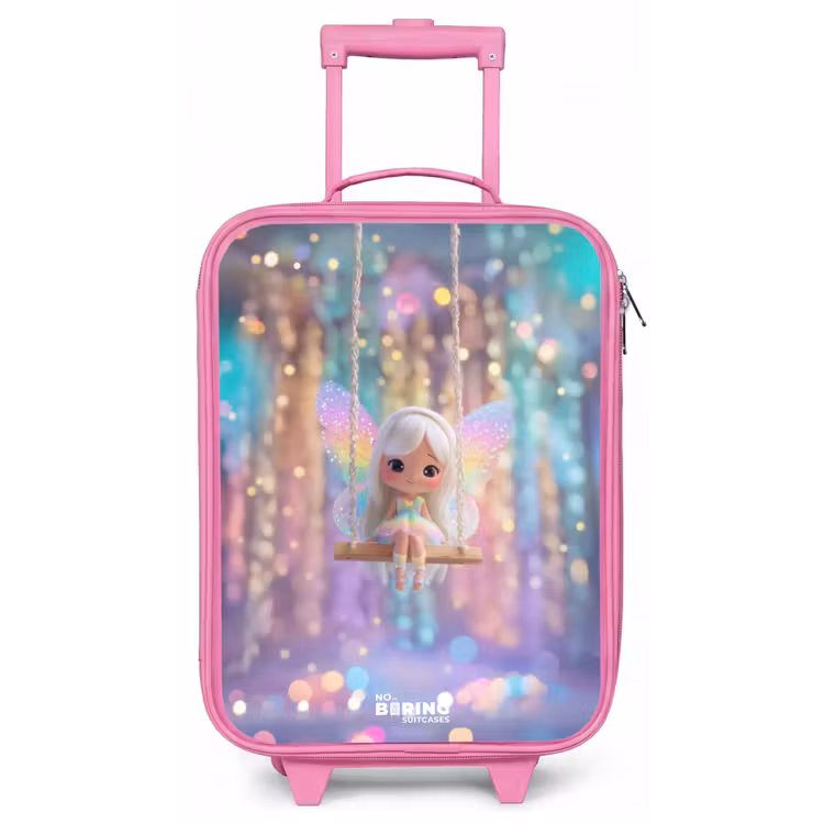 Kinderkoffer - Roze - Fee - Elf - Regenboog — 1