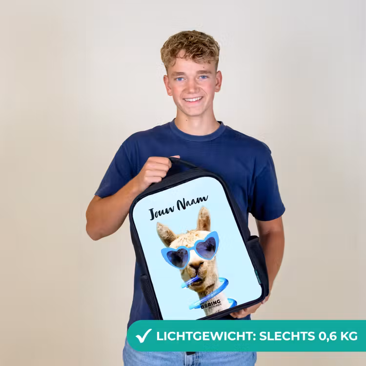 Kinderrugzak - Zwart - Allard Alpaca — 2