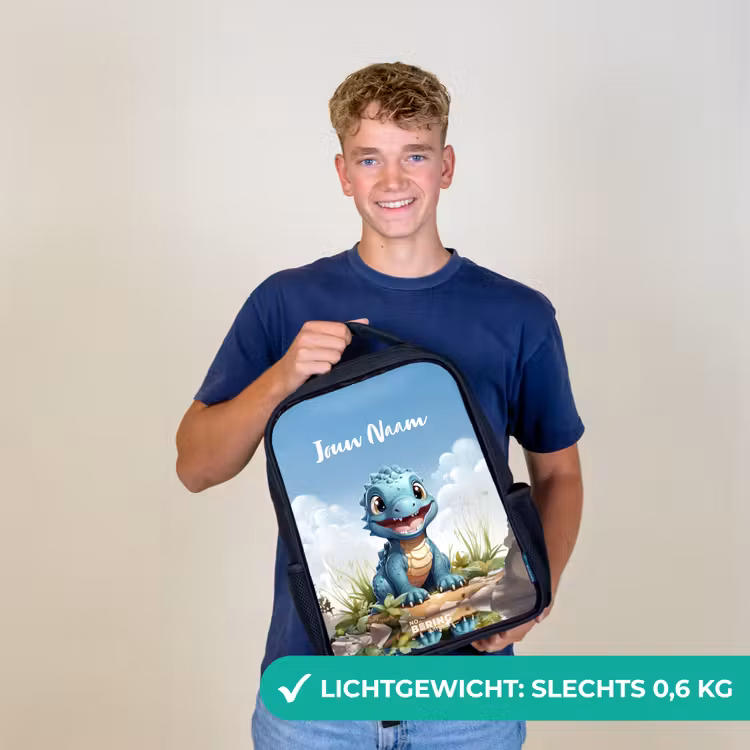 Kinderrugzak - Zwart - Darius Dino — 2