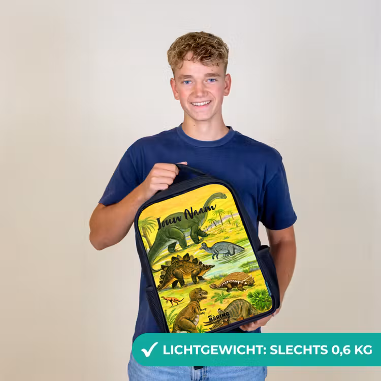 Kinderrugzak - Zwart - Dinosaurus in Dinosaurusland — 2