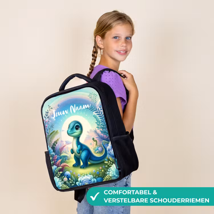 Kinderrugzak - Zwart - Django Dino — 3