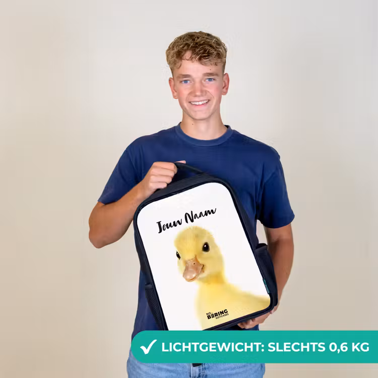 Kinderrugzak - Zwart - Barry de Badeend — 2