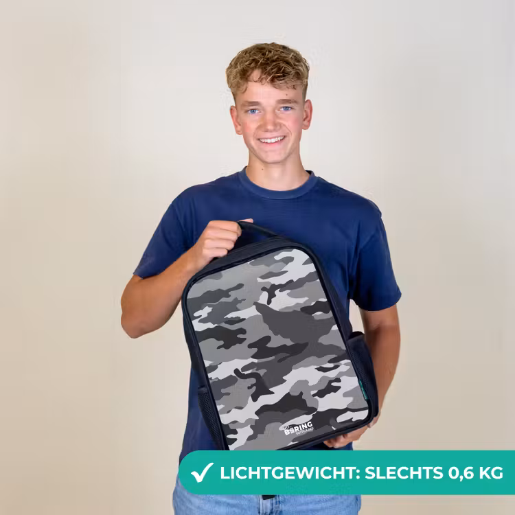 Kinderrugzak - Zwart - Camogrijs — 2