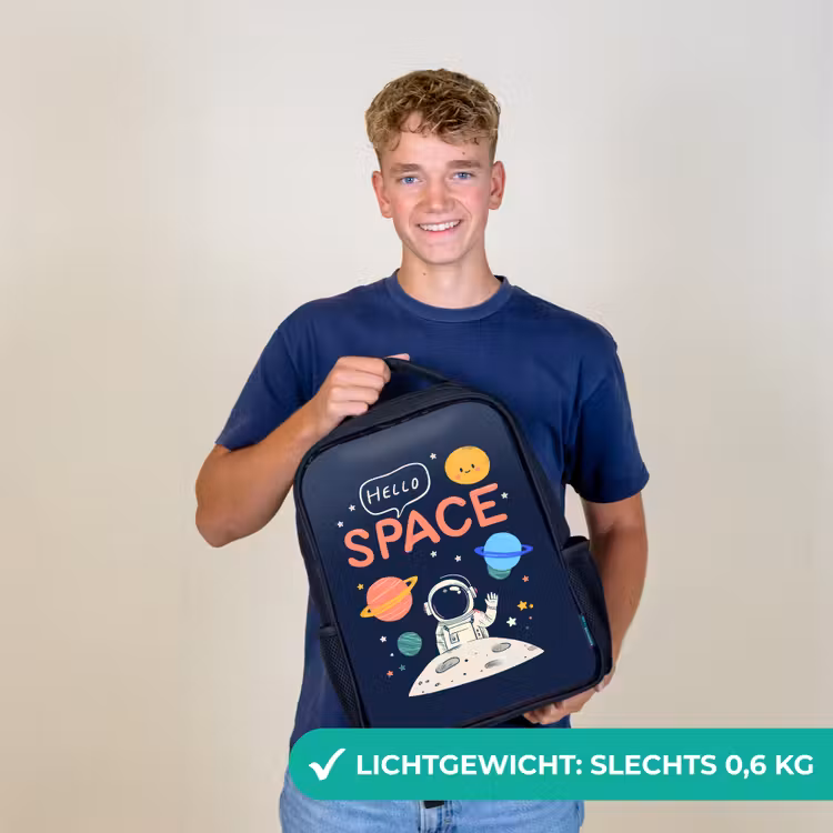 Kinderrugzak - Zwart - Astronaut - Ruimte - Planeten β 2