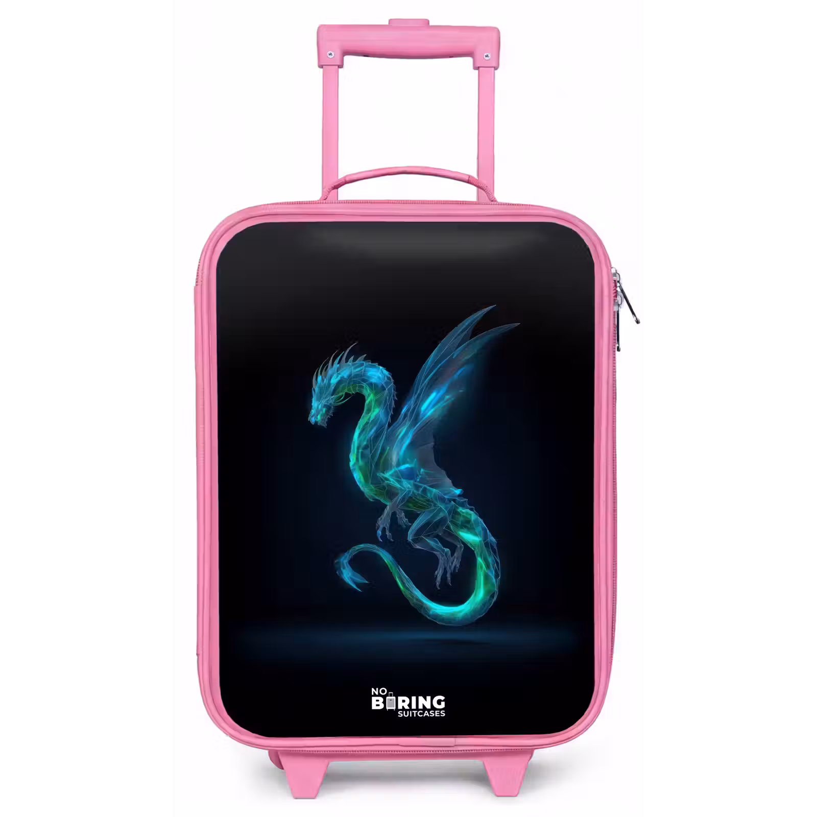 Kinderkoffer - Roze - Legendarische cyberdraak — 1