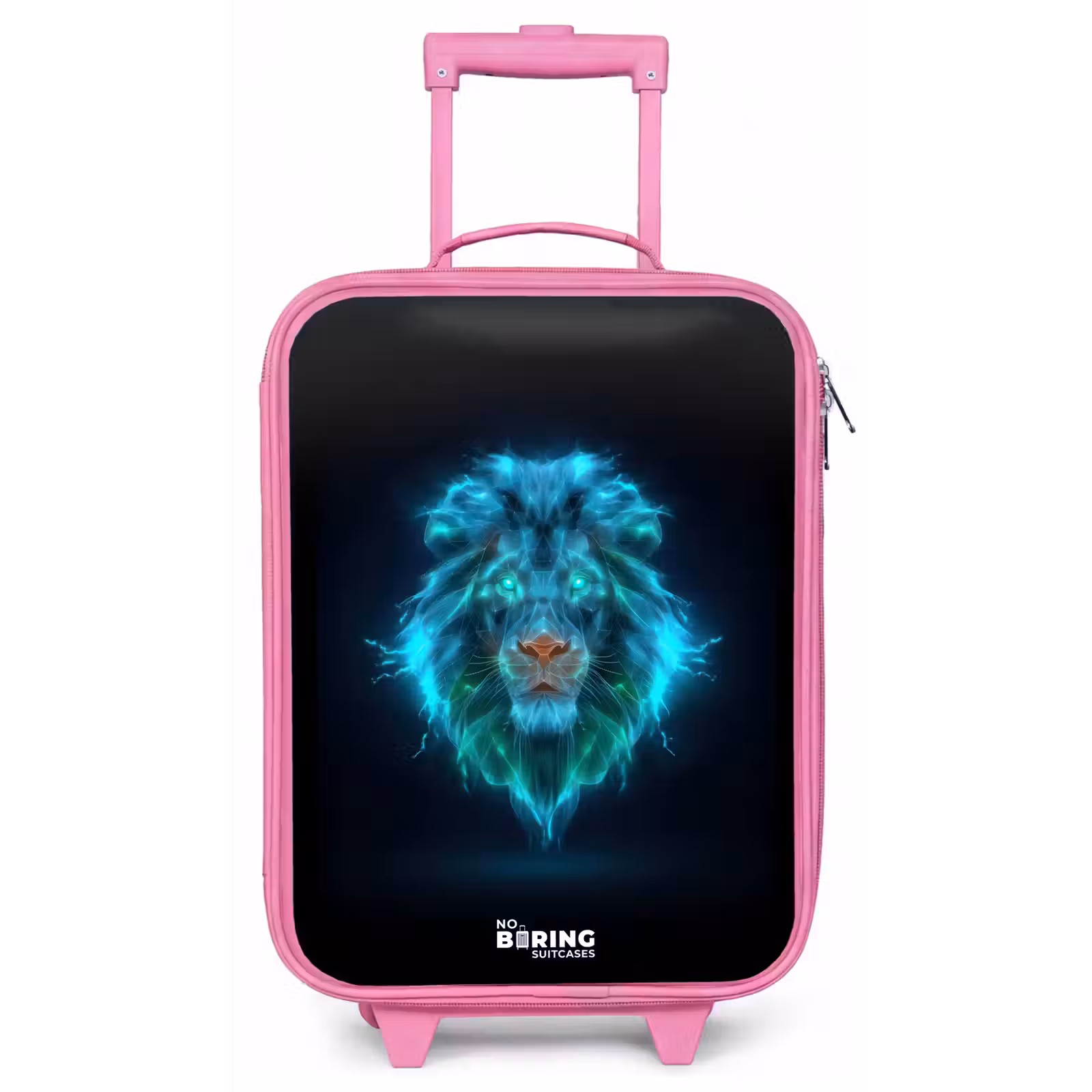 Kinderkoffer - Roze - Lichtgevende leeuw — 1