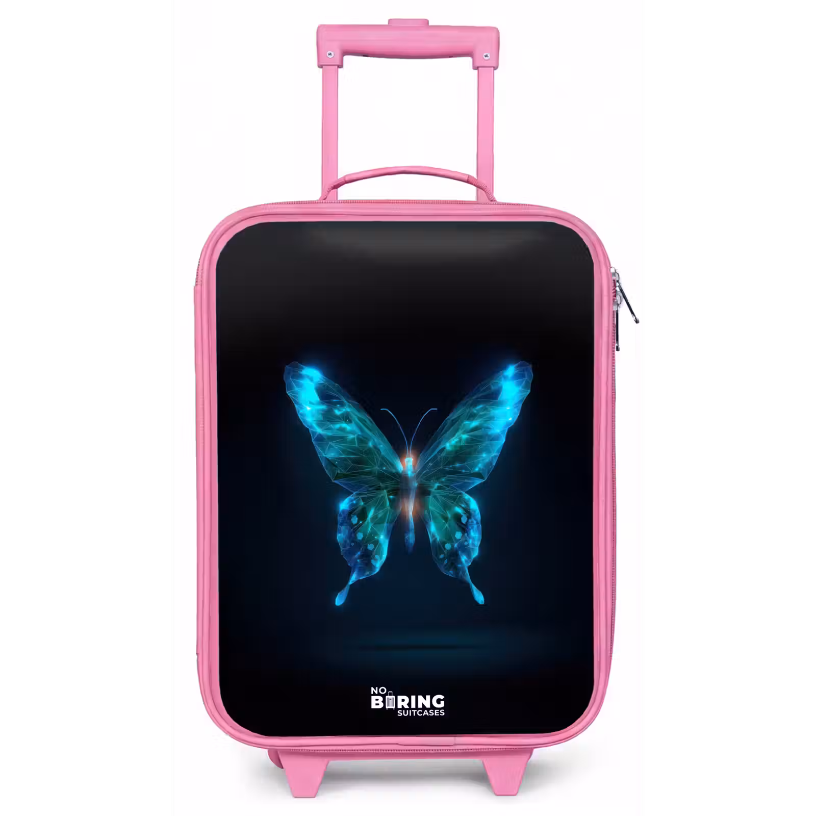 Kinderkoffer - Roze - Magische digitale vlinder — 1