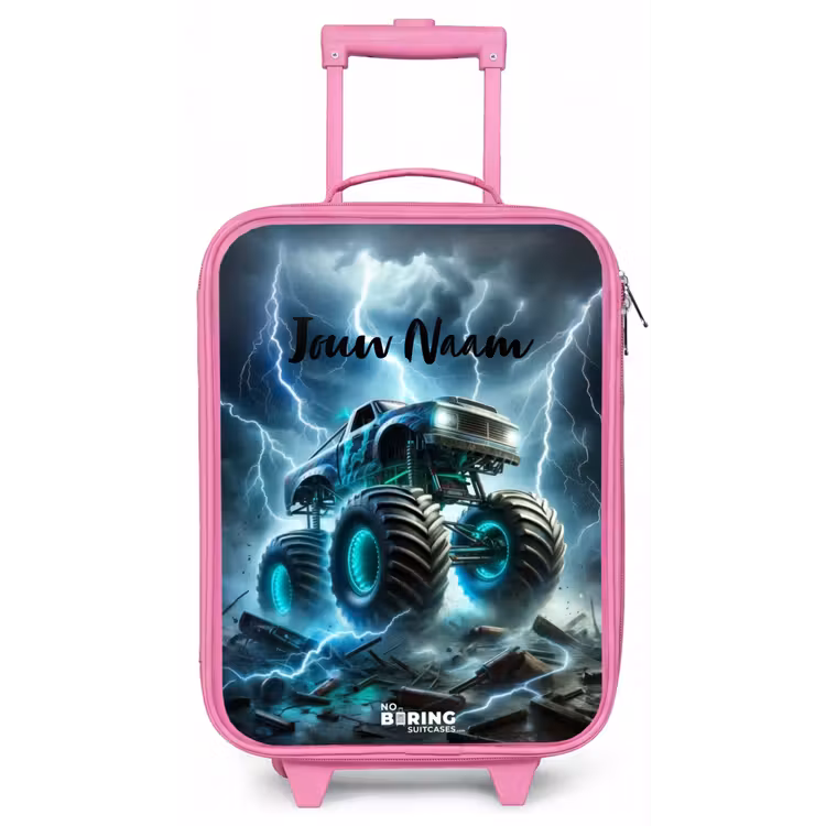 Kinderkoffer - Roze - Thunder Wheels — 1